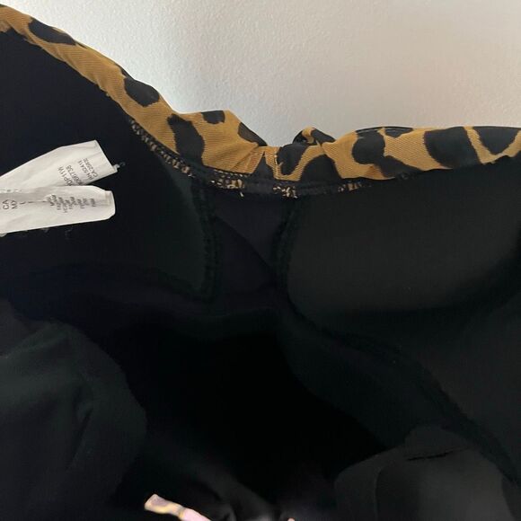 LAUREN By Ralph Lauren Ocelot Leopard Print Fly Away One-Piece Swimsuit Size 18 - Picture 13 of 13